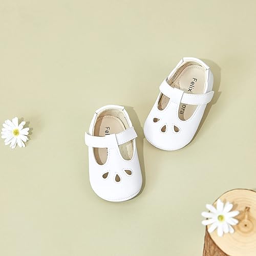 Miniatura 2 de Felix & Flora Zapatos de bebé de suela suave - Zapatos de bebé para caminar, mocasines, suela de goma, zapatos de cuna