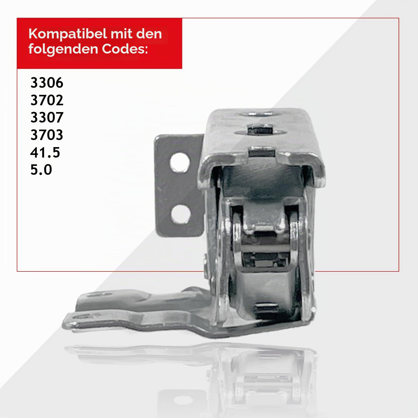 Spares2go Integrierte Türscharniere Kühlschrank Gefrierschrank kompatibel mit Hettich kompatibel mit Bosch