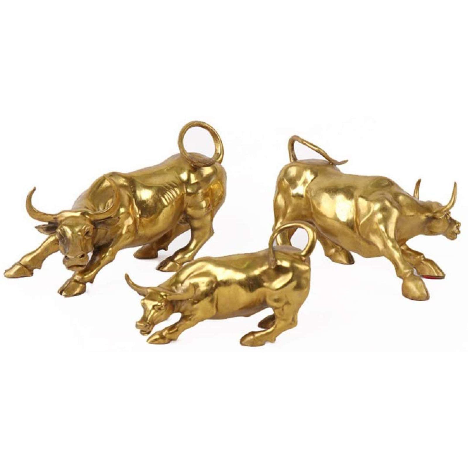Amazon.co.jp: 彫刻の像、ブロンズの雄牛の彫刻、装飾品のビジネス