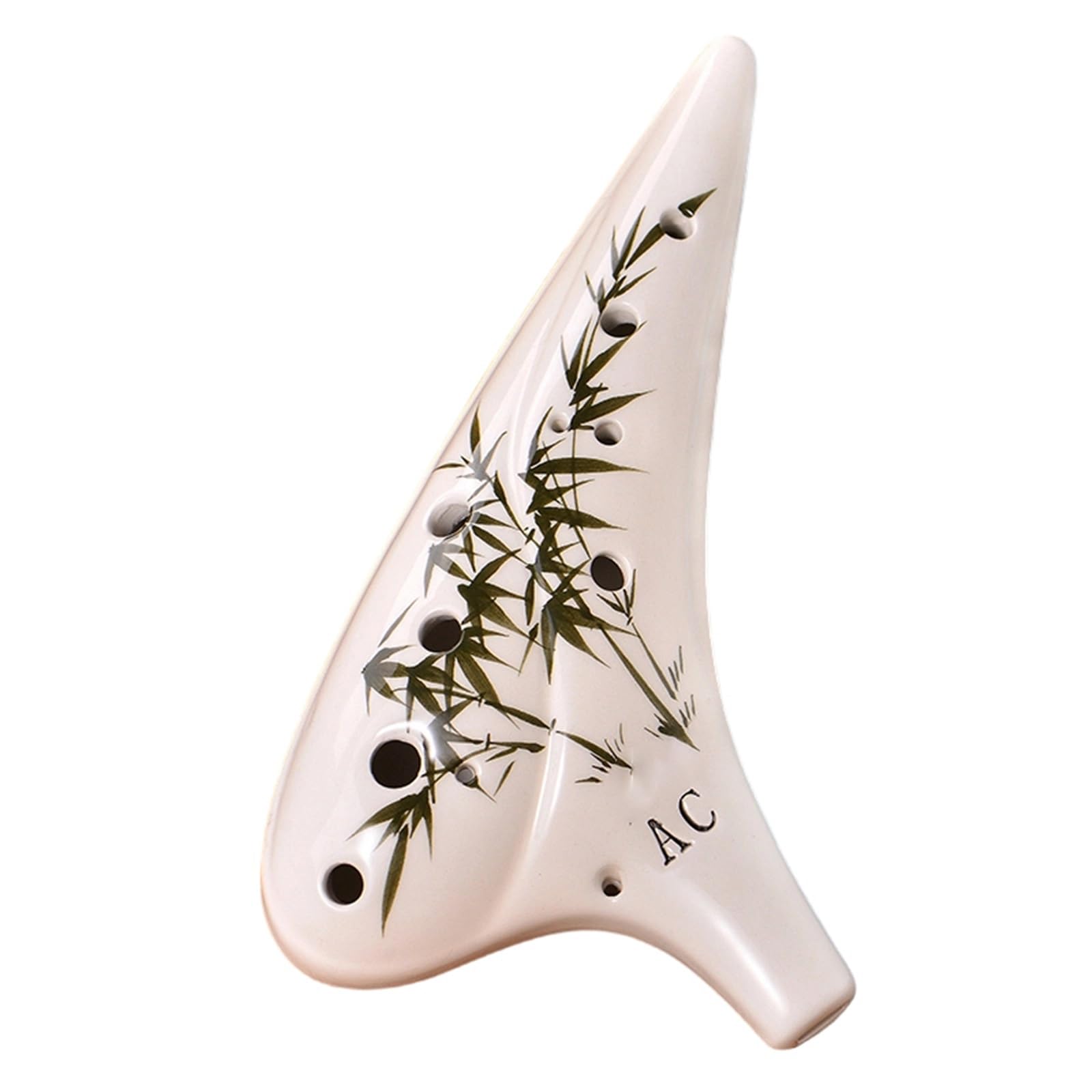 Ocarina In Ceramica Ocarina A 12 Fori Con Chiave AC Per Principianti Strumento Professionale In Do Contralto(3/4)