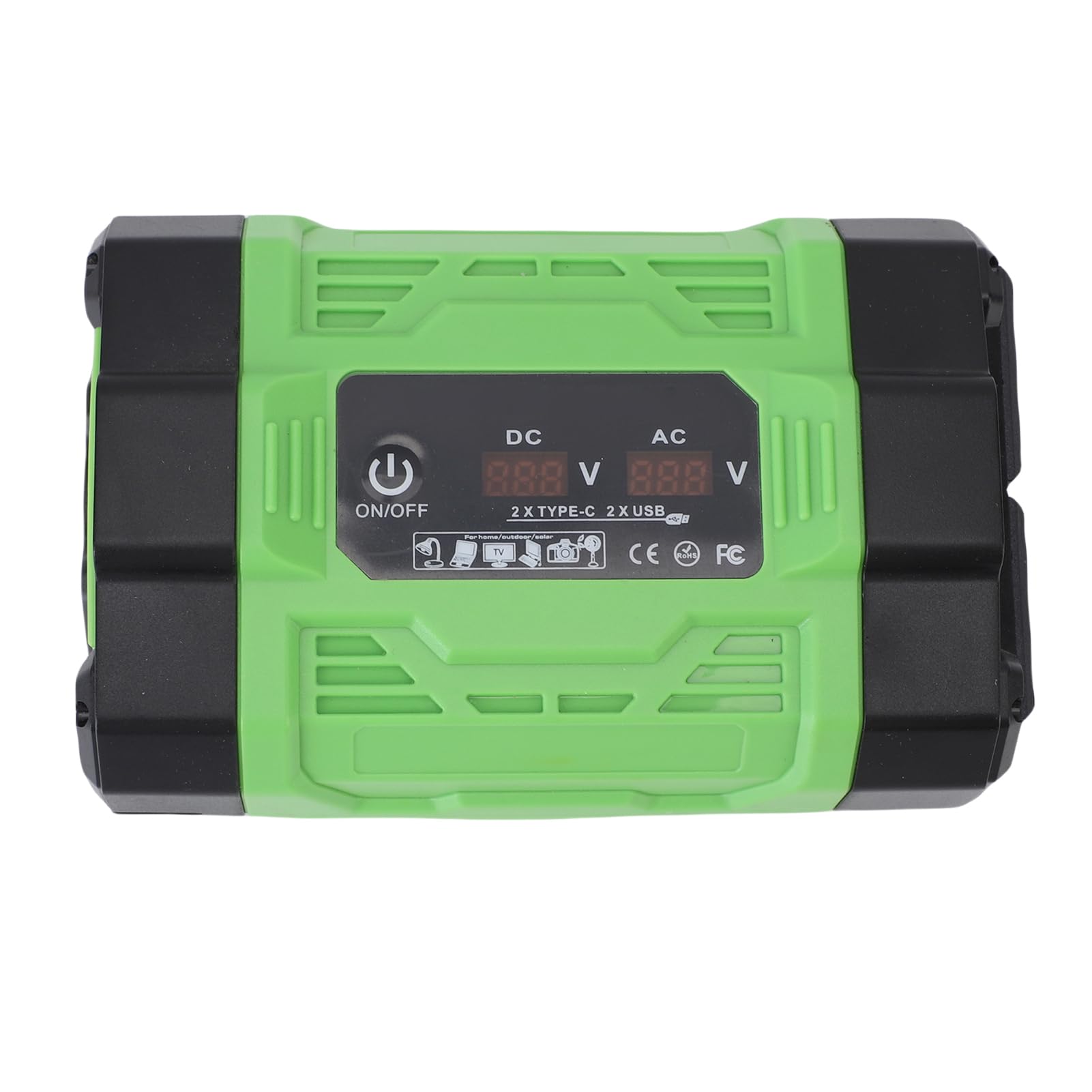 Jiawu Przetwornica Napięcia Samochodowego 300W DC 12V do AC 220V Ładowarka Wielointerfejsowa dla Entuzjastów Wypraw Kempingowych na świeżym Powietrzu