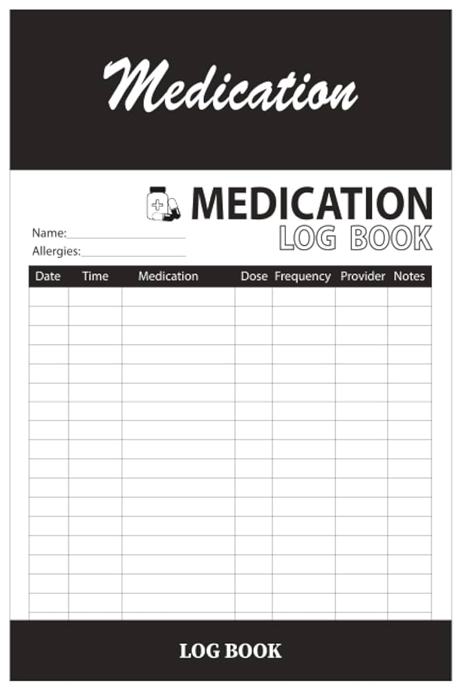 amazon-com-medication-log-book-medication-log-book-weekly-daily-medication-chart-book-medicine-tracker-simple-personal-medication-planner-undated-daily-medication-medication-record-book-diaz-adiyan-r-books for Daily Medication List Template Free Printable Medication Log Sheet Pdf Amazon.com: Medication Log Book: Medication Log Book: Weekly Daily Medication Chart Book, Medicine Tracker, Simple Personal Medication Planner, Undated Daily Medication... Medication Record Book,: Diaz, Adiyan R.: Books for Daily Medication List Template Free Printable Medication Log Sheet Pdf