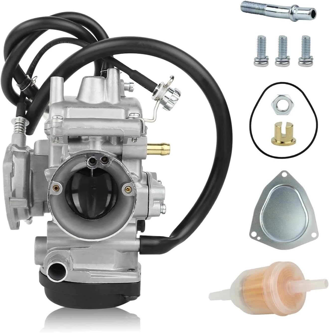 キャブレターセット 用ヤマハ 用YFM350 用YFM400 用グリズリー 350 400 450 2000-2012 PD33J 