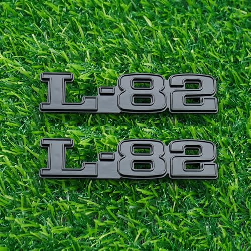 Repuesto de emblemas L82 para restaurar capó de coche 1975-1979, 2 piezas