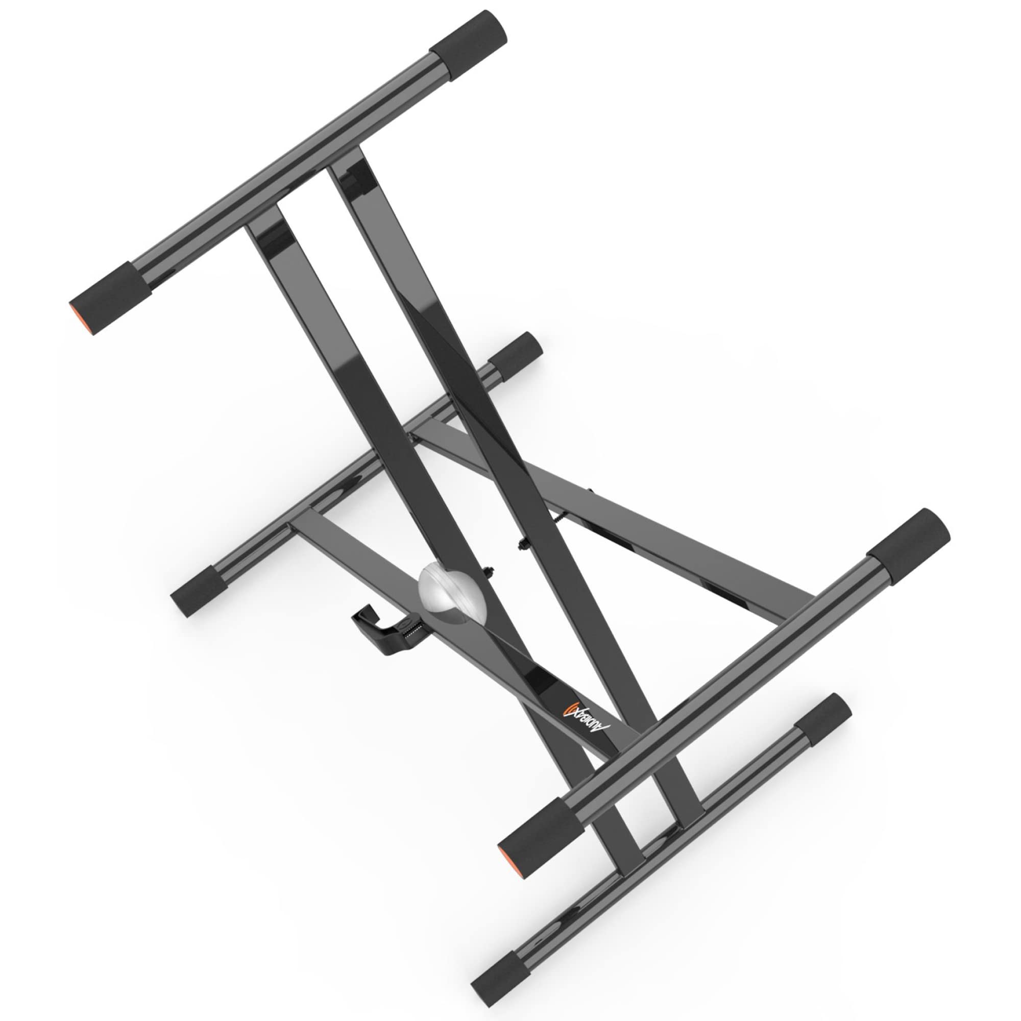 Audibax Onyx 130 Plus Black Soporte Premium Tijera Profesional Teclado (Yamaha, Casio, Roland, Korg)