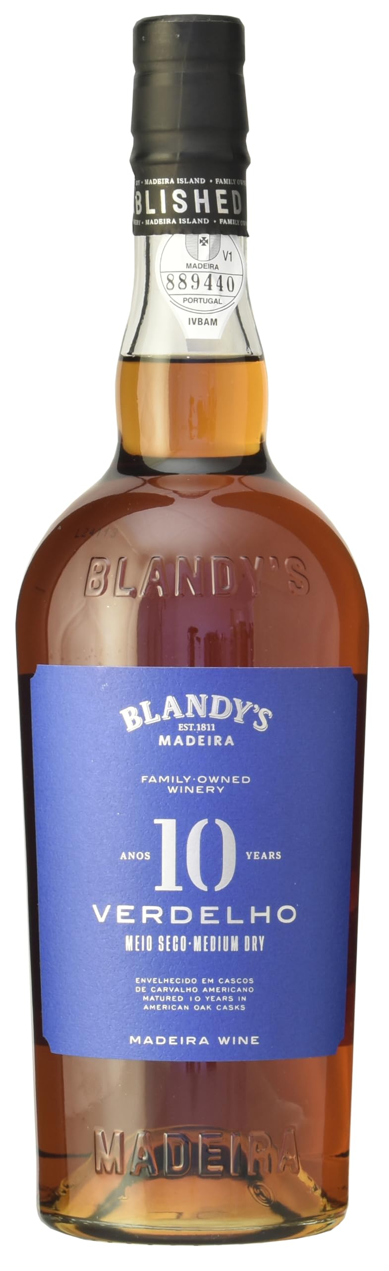 Madeira Blandys 10 year old Verdelho