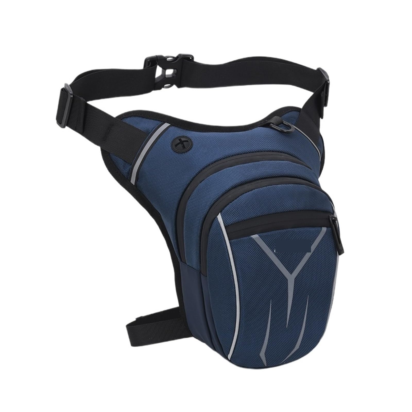 Bolsa Pierna Moto Riñonera Impermeable for Motocicleta, for Pierna y Muslo(Blue)