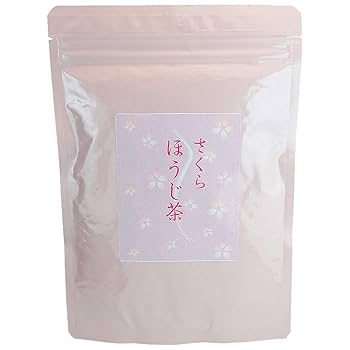 Amazon | 桜ほうじ茶 (茶葉100g) さくらほうじ茶 桜茶 さくら茶