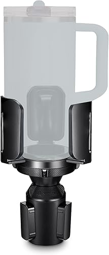 Miniatura 1 de Expansor de portavasos ajustable para Stanley Quencher, IceFlow, botella cruzada y tazas de viaje, aplicable para la mayoría de vasos y tazas, se