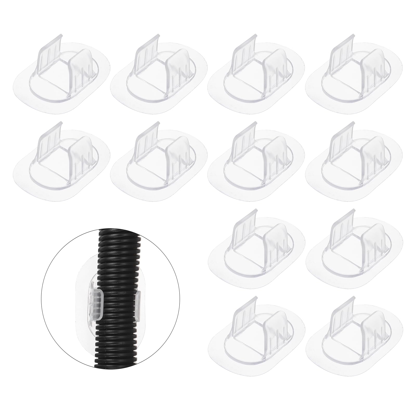 Support de tuyau de vidange pour organiser l'évacuation du lave-linge dans une petite buanderie