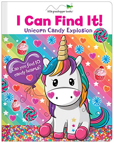 I Can Find It! Unicorn Candy Explosion (Large Padded Board Book)