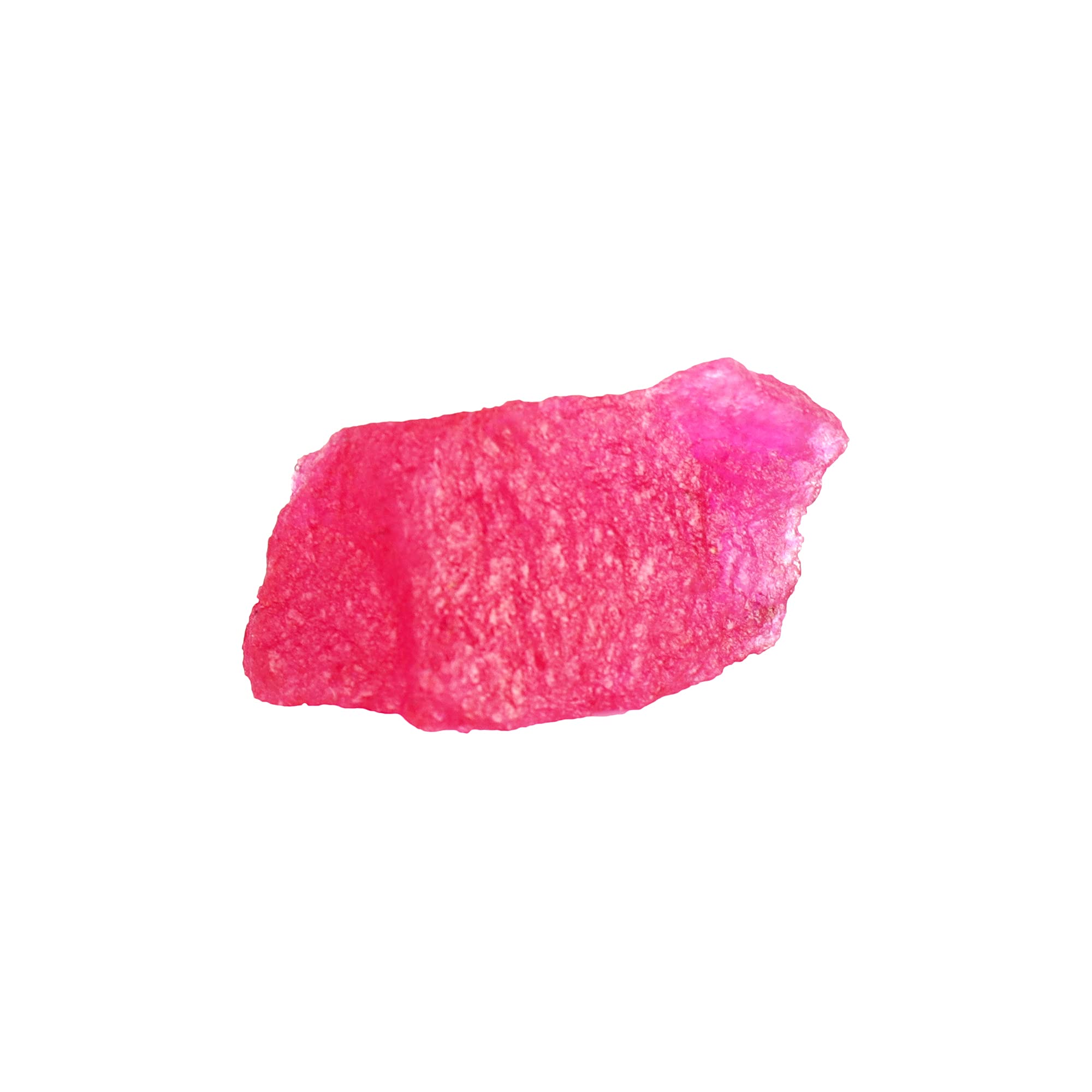 REAL-GEMS Certified Ruby Natural Raw Stone Rough Rock Crystal Loose Gem 19.00 Ct Red Ruby Gem Home Décor Chakra Stone