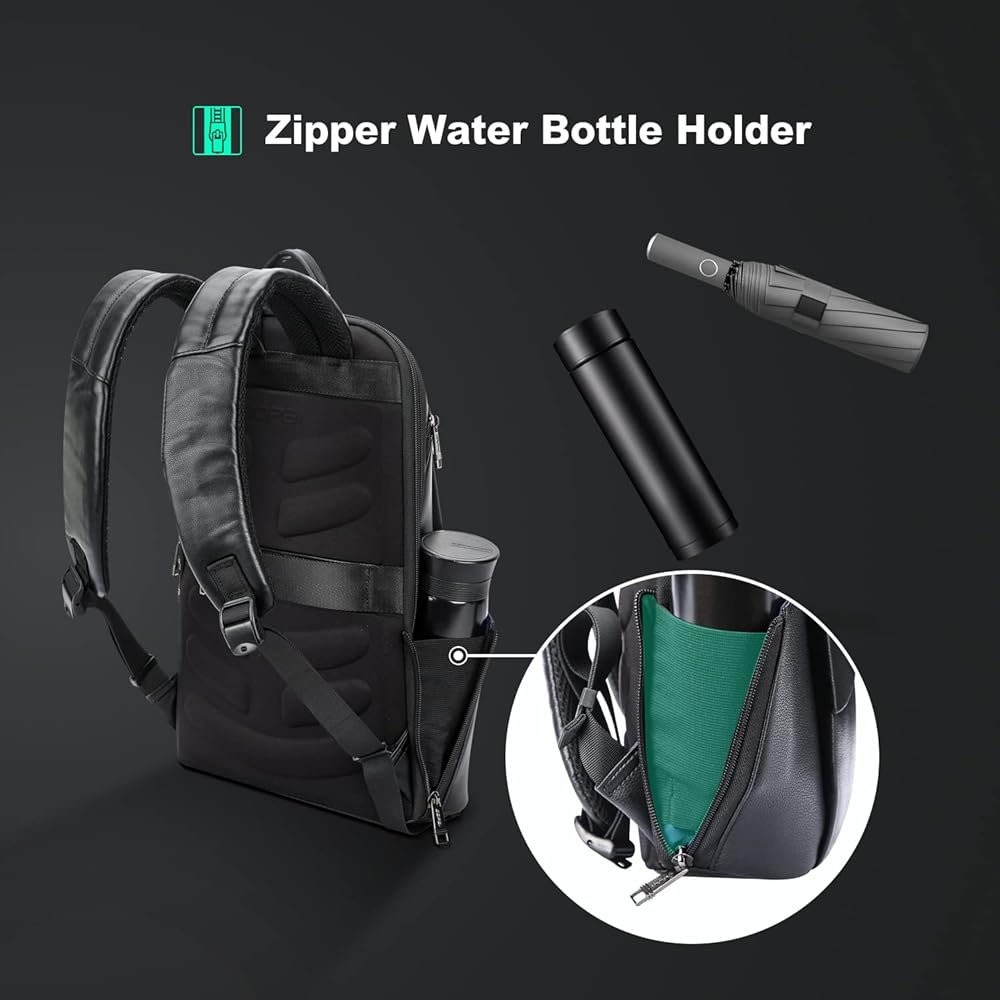Buy BOPAI 15.6 Inch Super Slim Laptop Backpack Men Business Backpack Anti Theft Back - View #8