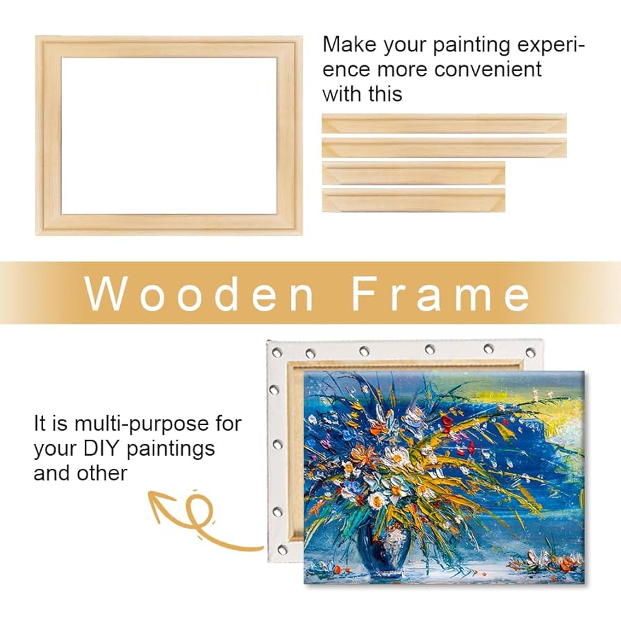 DIY Frame Kit, Awesocrafts DIY Frames Stretcher Bars For Canvas