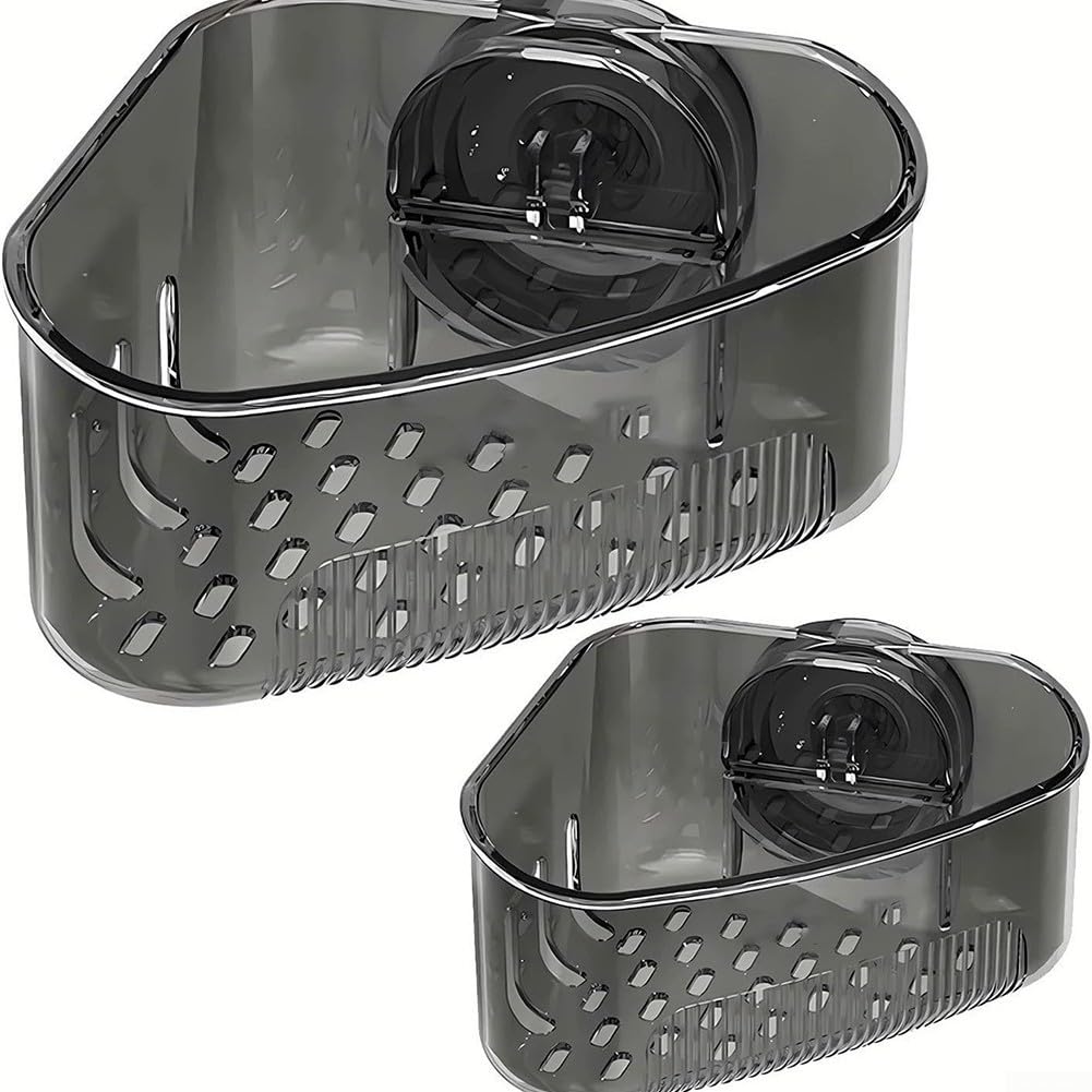Organizzatore Lavandino Plastica Riutilizzabile Anti-Ristagno(black)