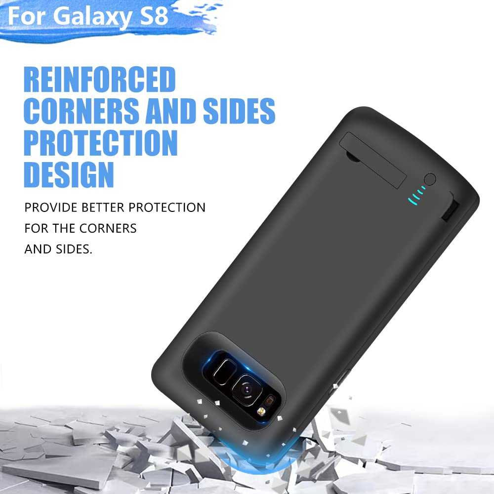 ★Galaxy S8+ Black★ SIMフリー バッテリー良好 ケース付き Amazon.com: Loytal Battery Case for Samsung Galaxy S8, 5000mAh