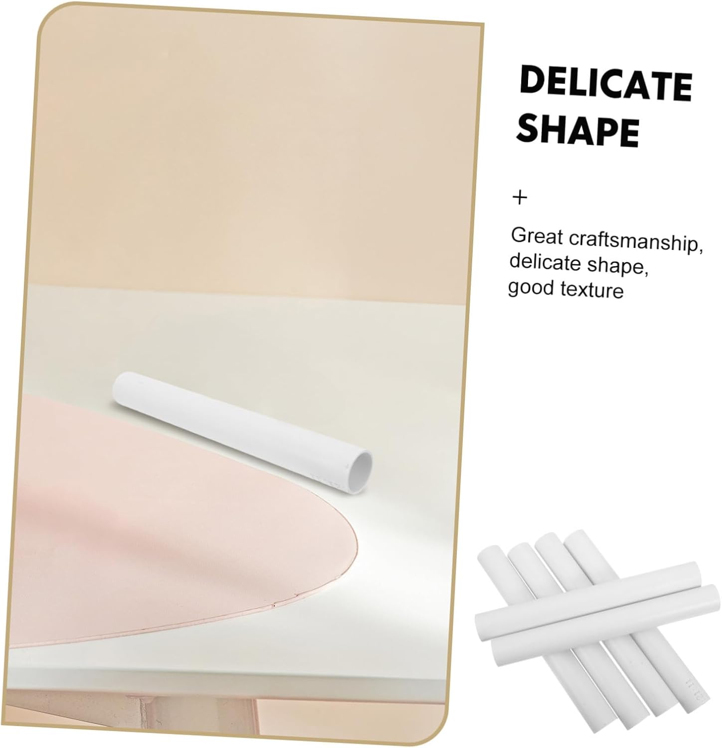 Candle Sleeves 7.87 Inch Tall 9pcs Plastic White Crack-Resistant PVC Candle Holder Covers with Snug Fit for E12 Candelabra Base for Festival Decorations and Home Use