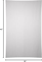 Vista 2 de Sunshine Joy Tapiz blanco liso 100% algodón (30x45 pulgadas)