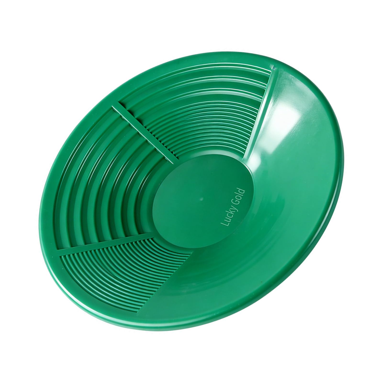 Lightweight Gold Pan 34cm Green Panning for Field Prepare Portability & Consistent Result in Turbulent Water Conditions Outdoor Gold Pan