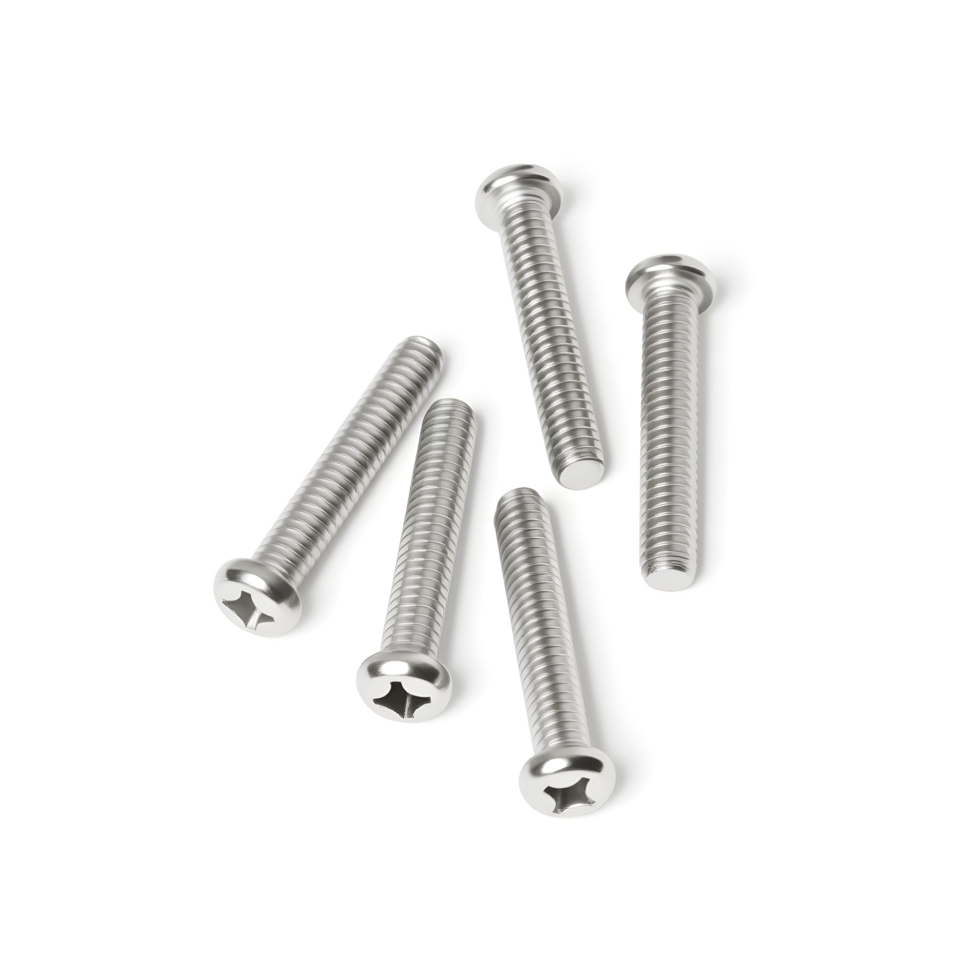 Stainless Steel Machine Screws - 30Pcs M4 -6