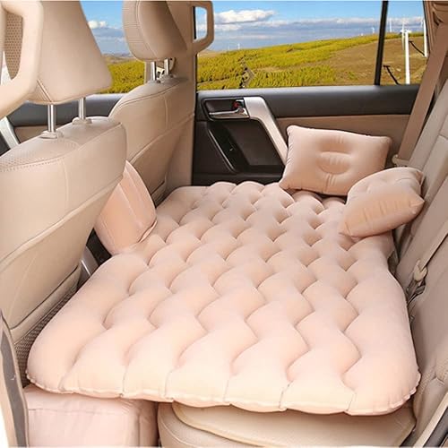 Miniatura 5 de RYTM Universal SUV Car Dual-use Portable Folding Inflatable Travel Bed,Portable Travel Sleeping Bed, Car Mattress Camping Bed Cushion with Two Air