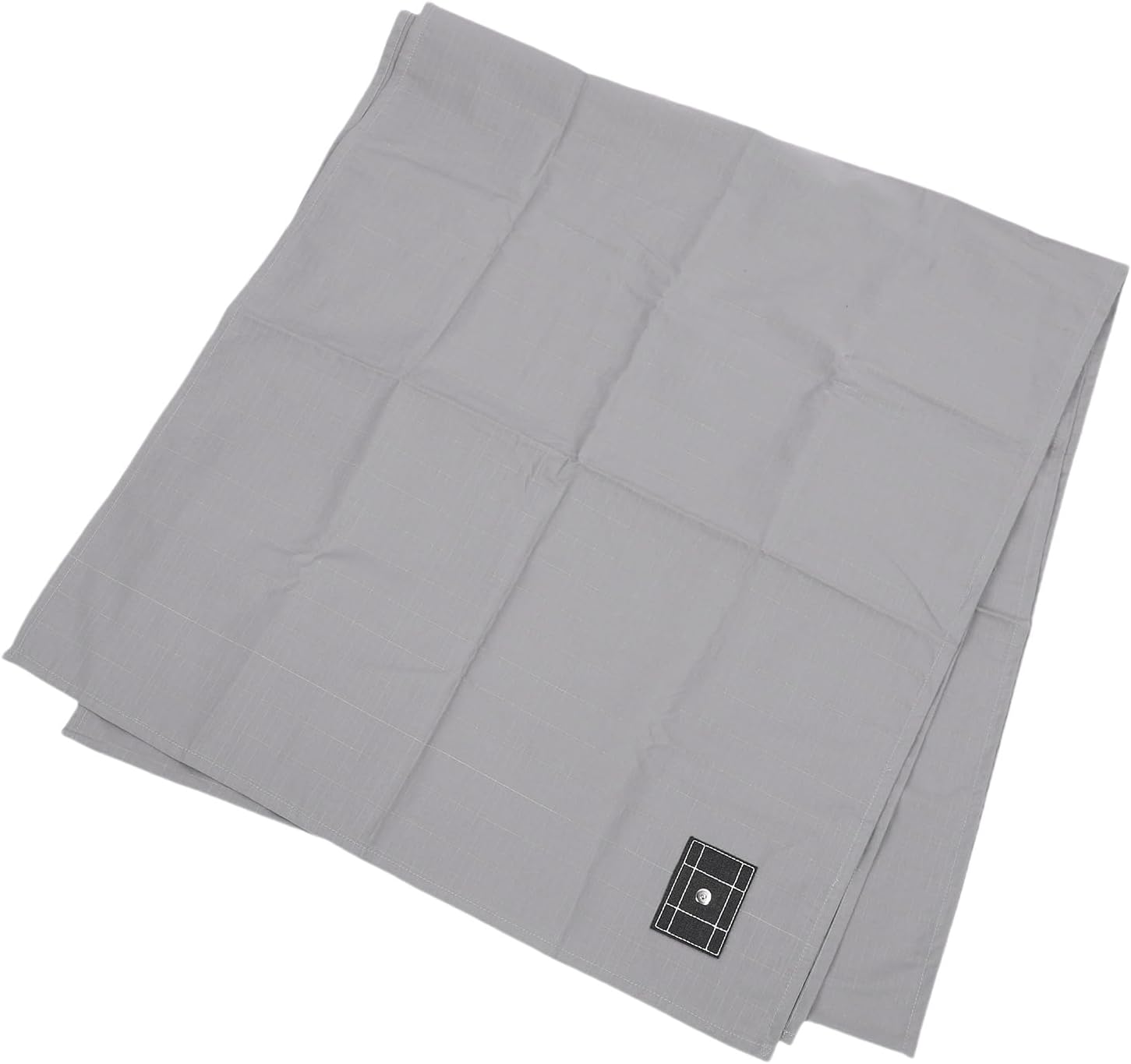 Luqeeg 95% Organic Cotton 5% Silver Fiber Grounding Sheet, with Grounding Cord for All Mattress Sizes Fits 104.33x23.62in Gray, Earth Connected, Ideal for Mattress (US Plug)