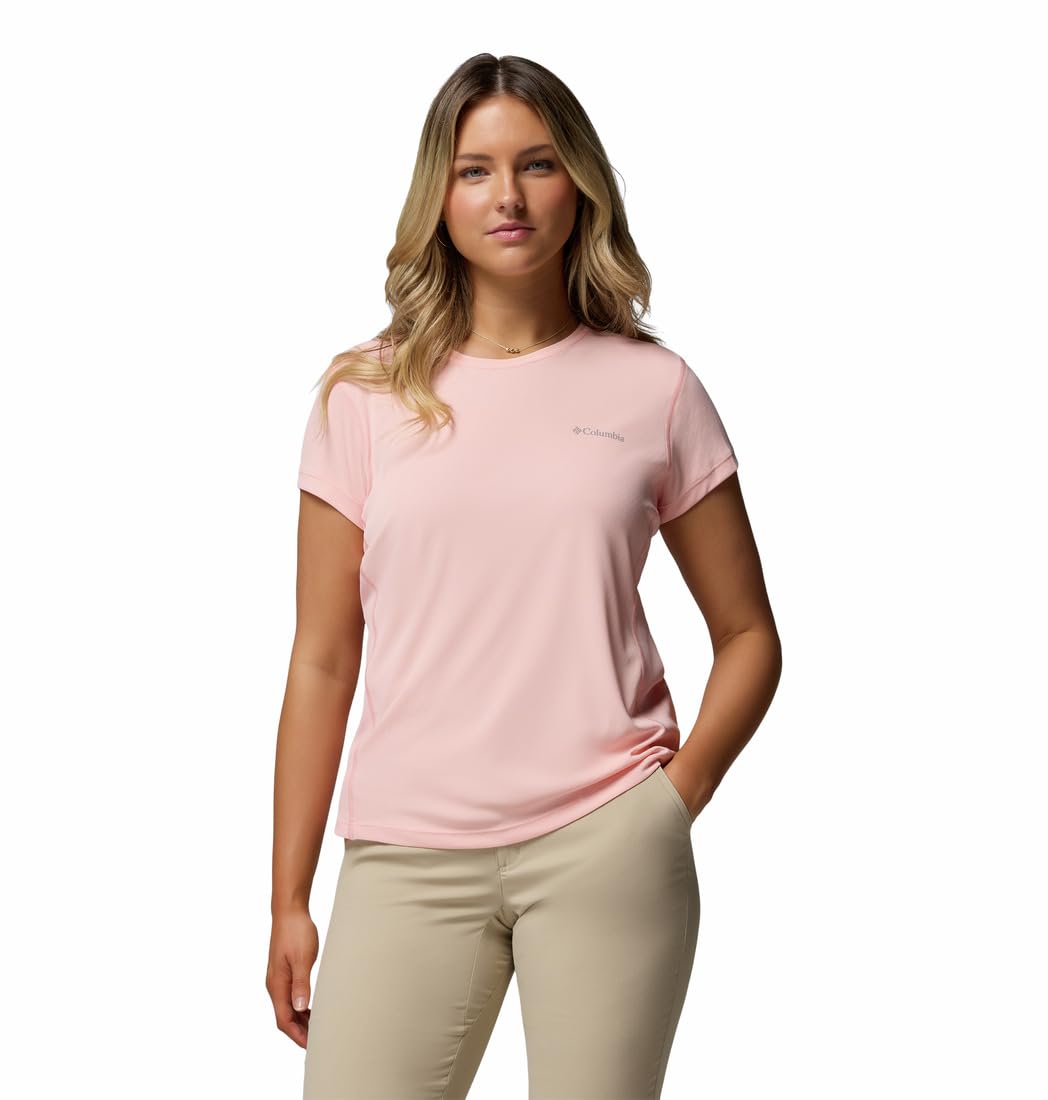 Columbia Zero Rules Light Short Sleeve Crew T-Shirt Tecnica a Maniche Corte Donna