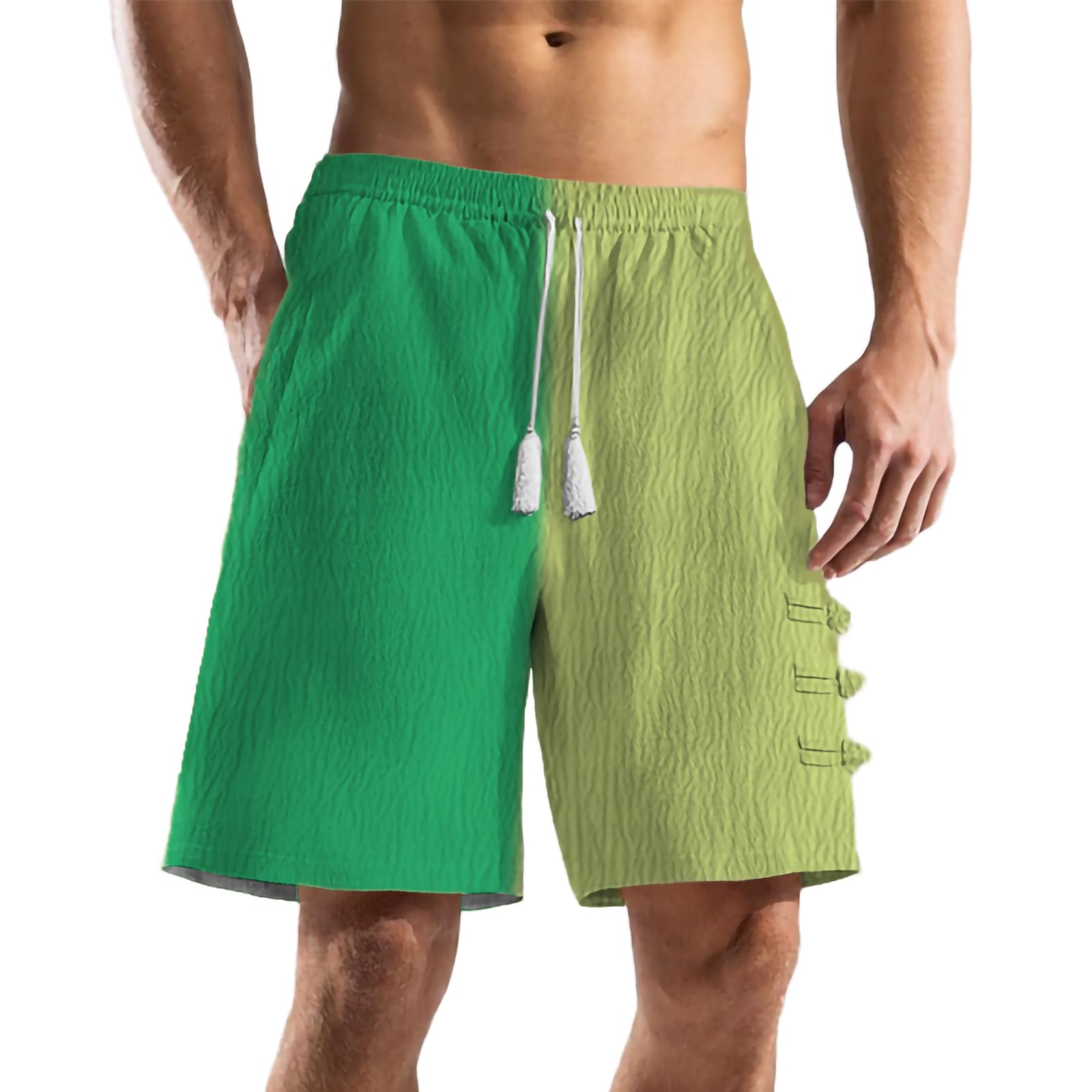 - Work Pants for Men Casual Plus Size Drawstring Daily Basic Comfortable Summer Workout Shorts with Pockets