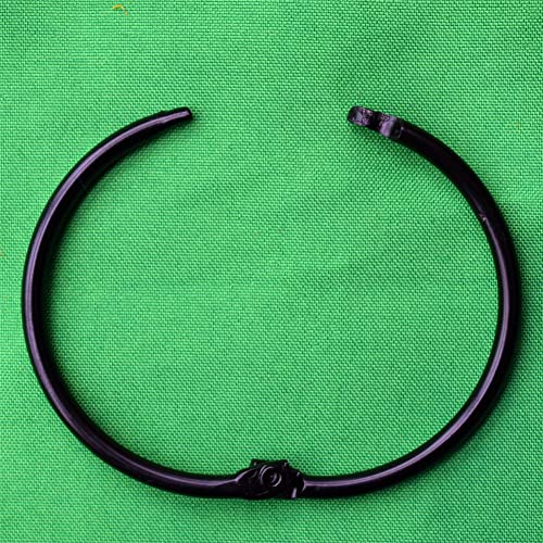 Black Shower Curtain Rings 2 Inch ( 20 Pack ) Metal Round Ring Rustproof For Bathroom Rod #TOP3
