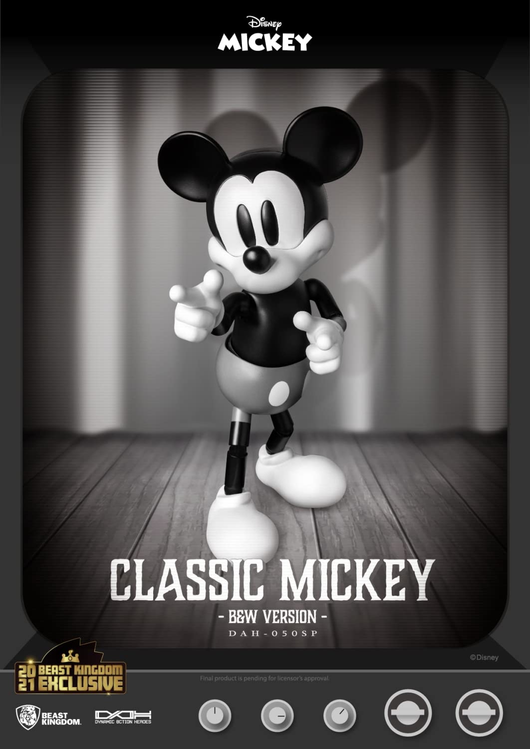Beast KingdomDAH-050SP Disney Mickey Classic Version