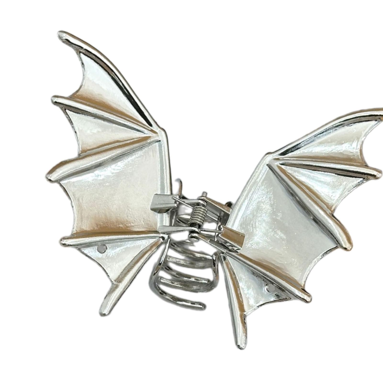 YUXITA Halloween Bat Theme Hair Clip Large Metal Clamp For Fine Hair Costume Event Accessory Festival Headpiece