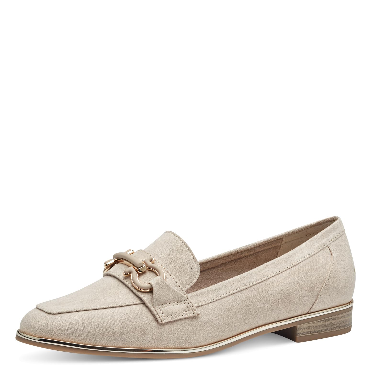 MARCO TOZZI Women's 2-24206-42 Loafers, Dune, 6.5