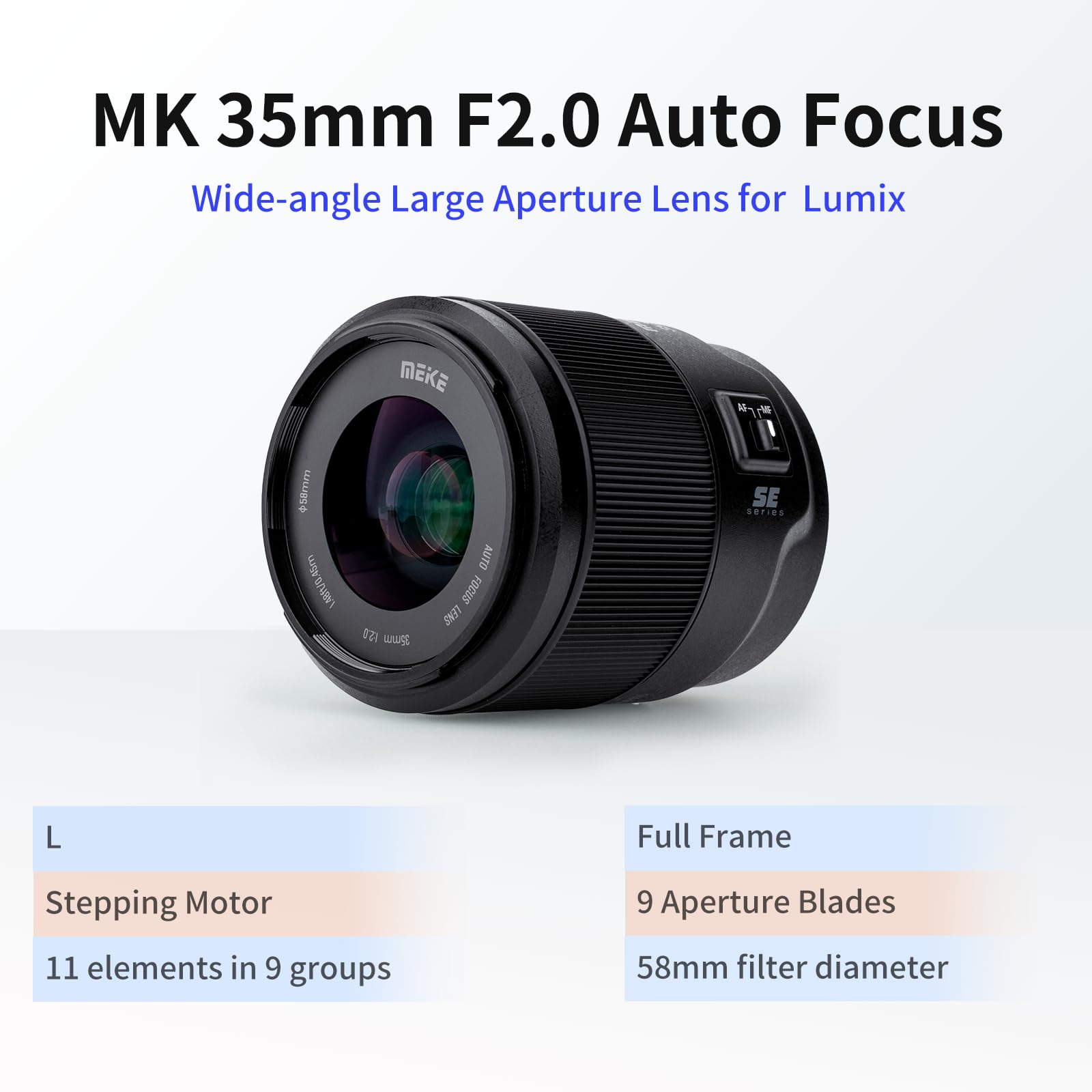 Amazon.co.jp: Meike 35mm F2.0 フルフレーム 広角 AF STM