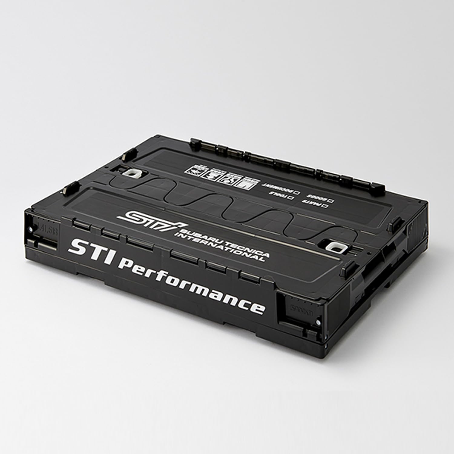 Amazon | SUBARU【スバル純正】STI【折りたたみコンテナ Mサイズ  