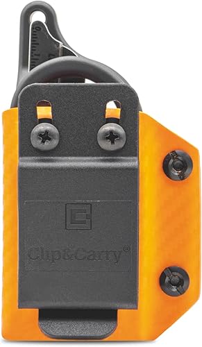 Miniatura 8 de Clip & Carry Kydex - Funda multiherramienta para tijeras de trauma de respuesta Raptor de cuero - Fabricado en Estados Unidos (multiherramienta no