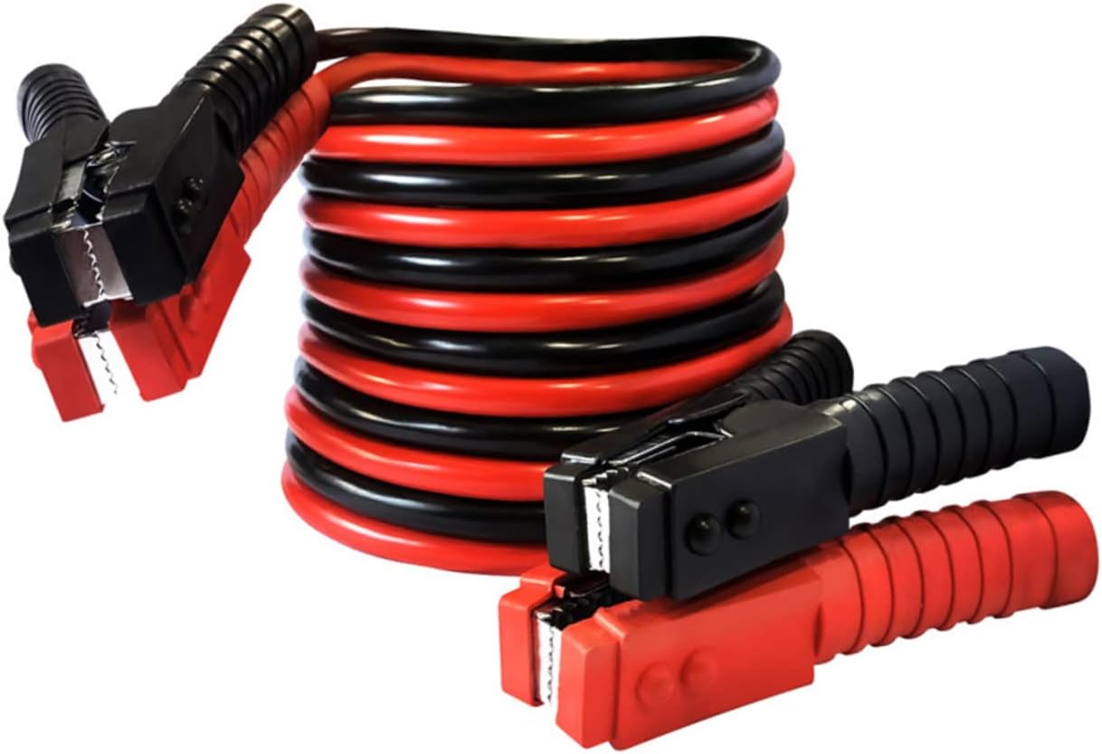 Luxshiny 2500a Heavy Duty Battery Jumper Cables Meters Emergency Car Starter Wire for Trucks Suvs and Compact Vehicles Premium Strong Clamping Easy Connection