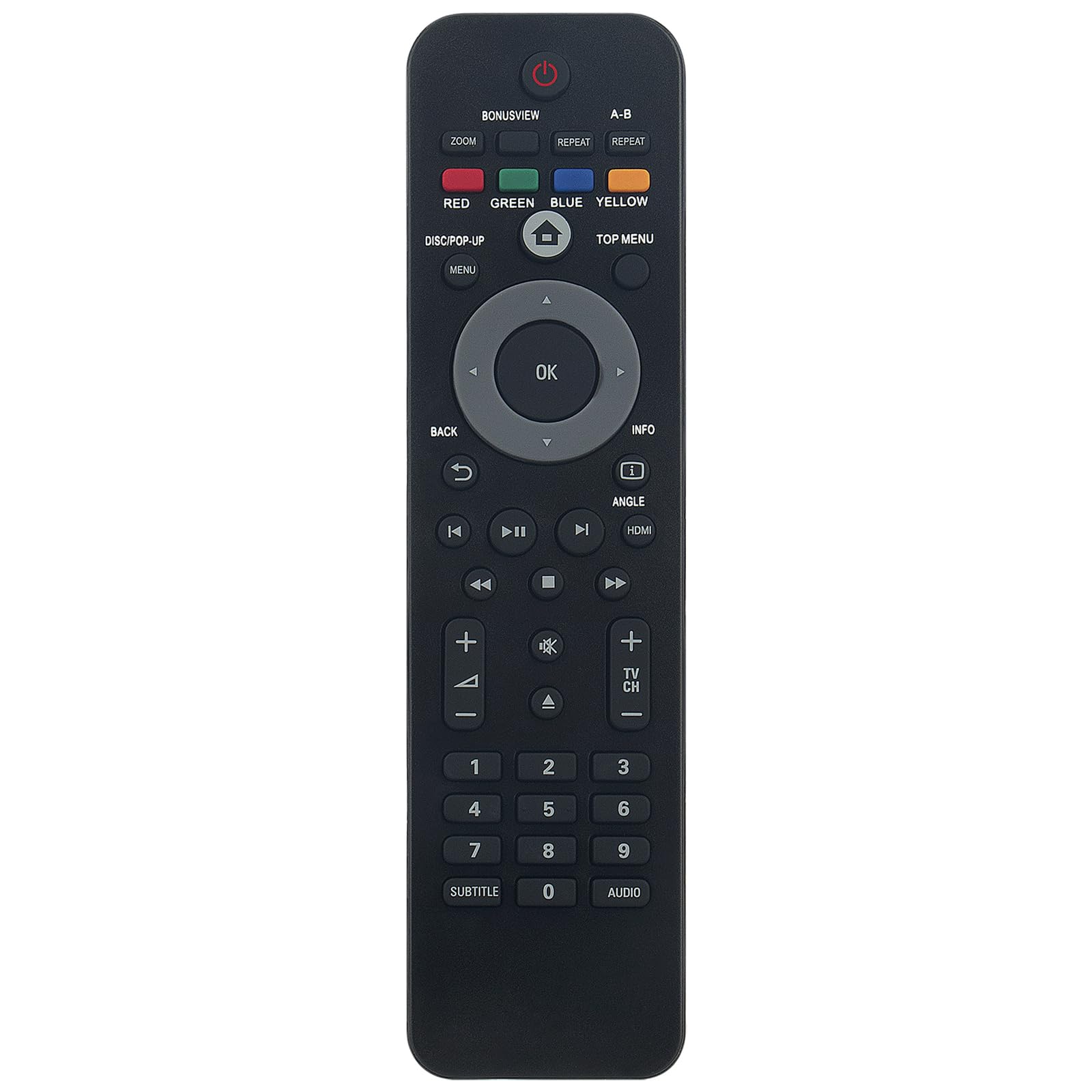 Télécommande de rechange Philips NB540 pour lecteur DVD Blu-ray BDP5320 BDP3020 - 6