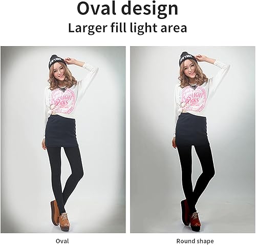 Miniatura 3 de Godox Reflector de luz plegable para fotografía de 24 x3623.6x35.4 in, difusor de múltiples discos ovalados 5 en 1 con bolsa de transporte, dorado,