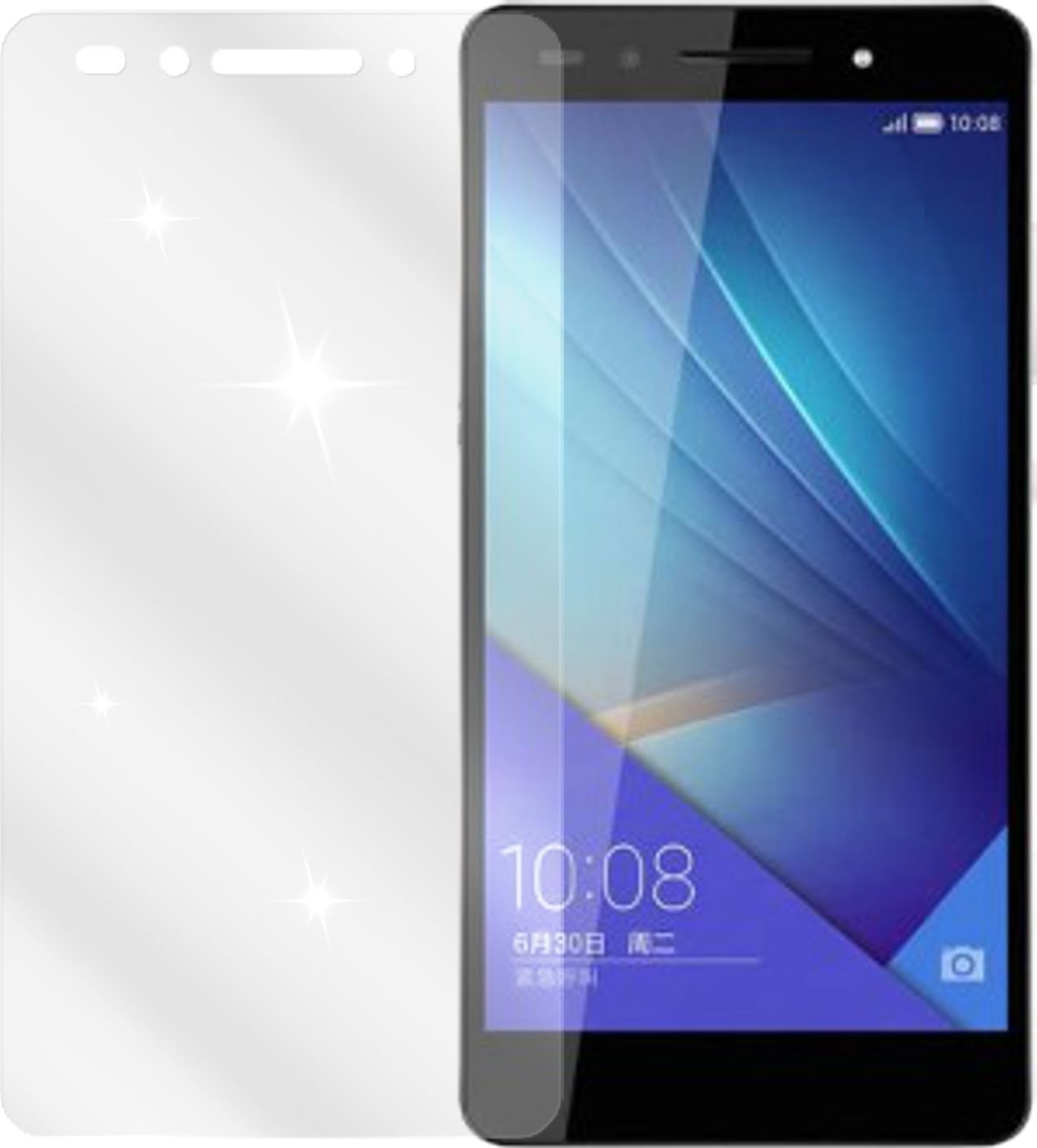 2x Schutzfolie Für Huawei Honor 3 Matt Displayschutzfolie Folie