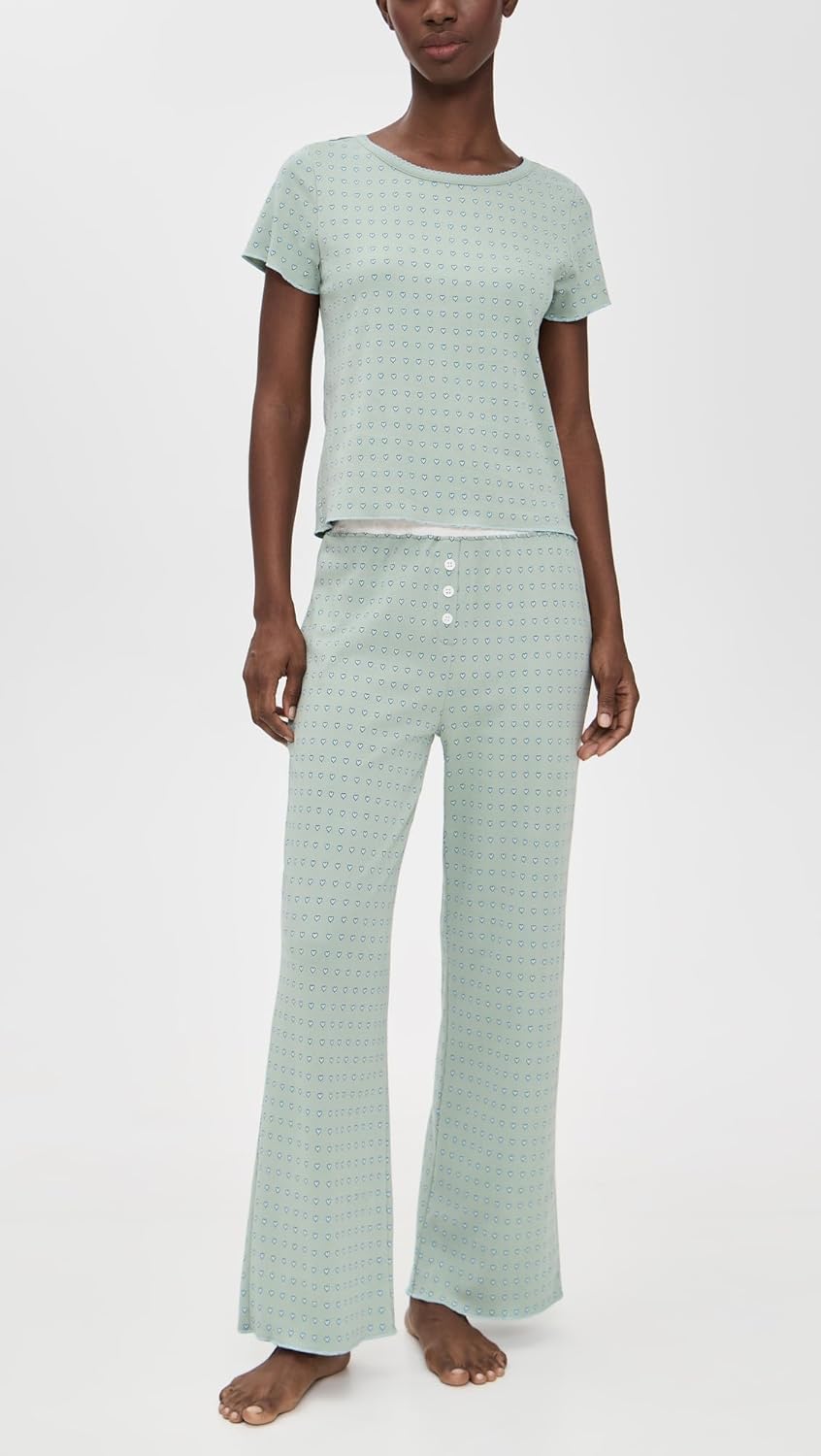 Women's Baby Jean Long Pajama Set - Image 2