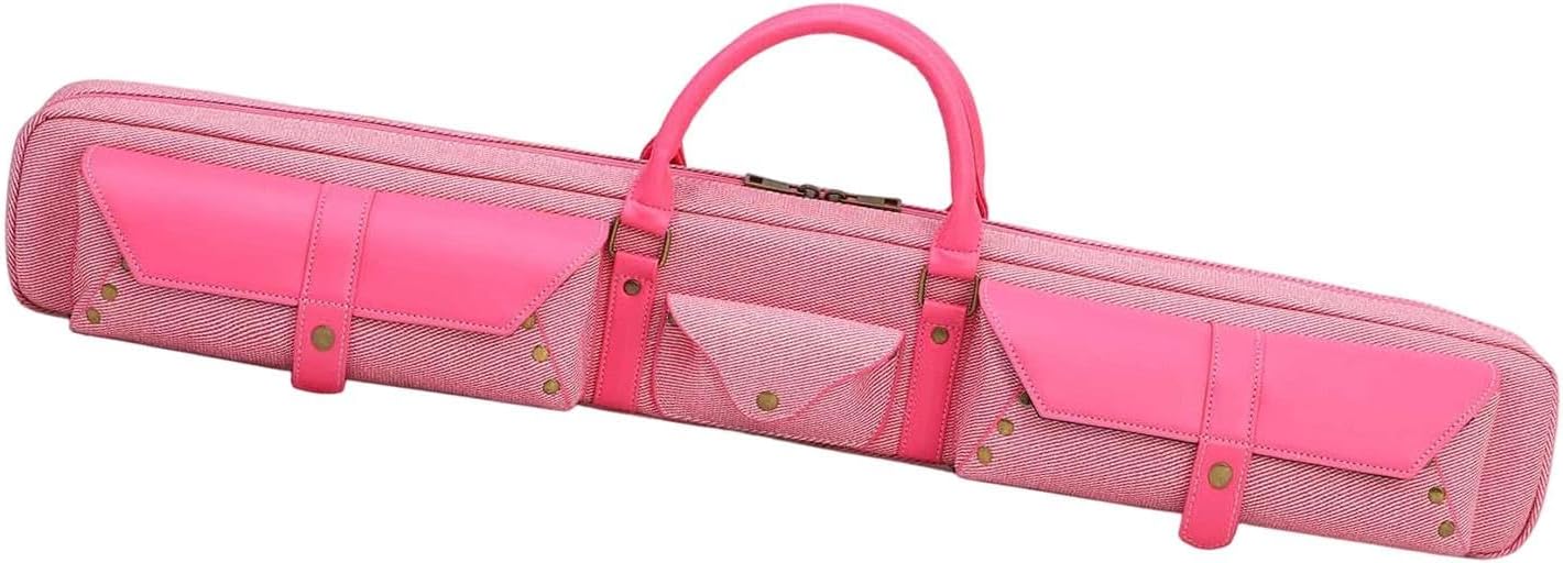 Colaxi Pool,Snooker Cue Carrier Portable Storage Billiard Sticks Case Carrying Bag for 1/2 Snooker Cues American Pool Cues