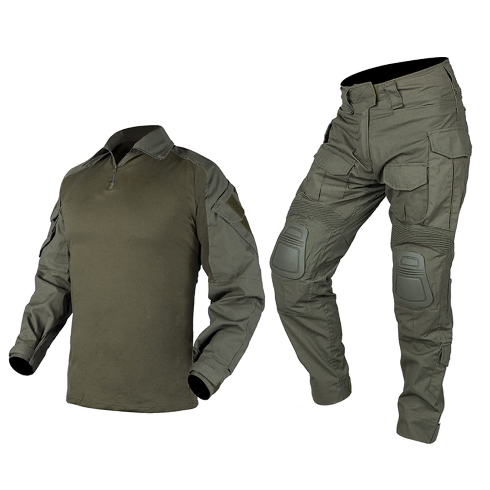 Tactical Clothing Combat Bdu Camouflage Uniforme para hombre, G3 Airsoft Militar Set, chaqueta camisa y pantalones traje.