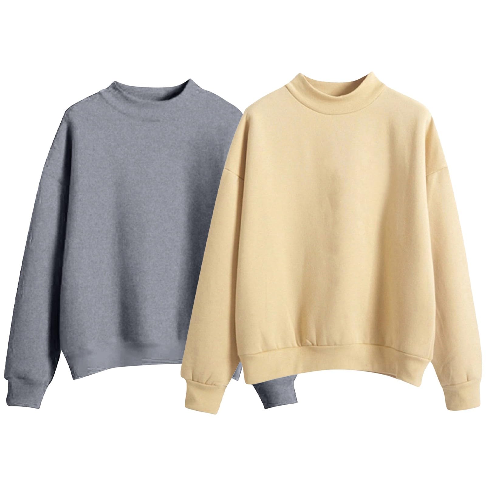 Felpe Da Donna Girocollo Pullover Maglioni Da