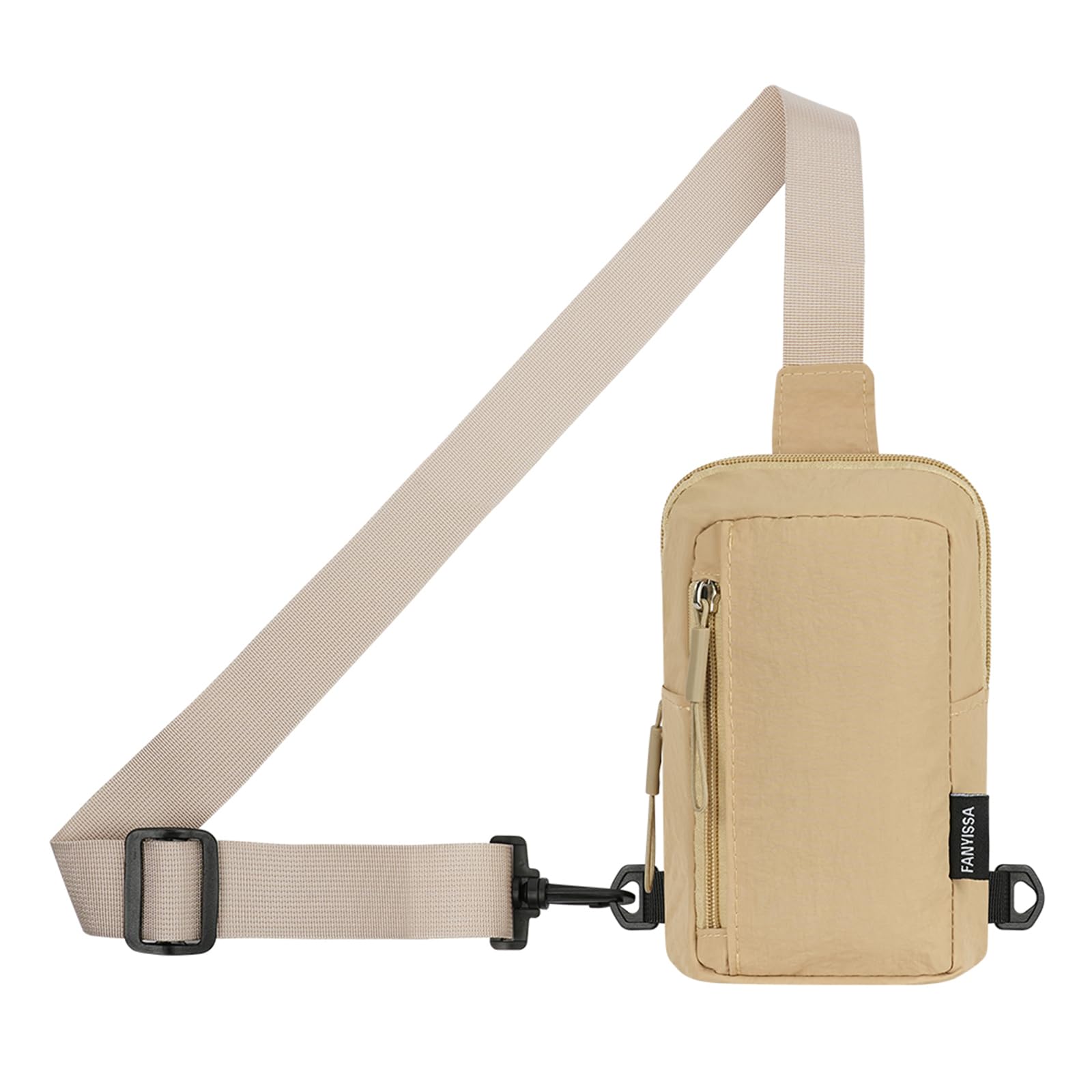 flintronic Umhängetasche, Sling Chest Crossbody Bag, Wasserdicht Schultertasche, Messenger Bag, Crossbag Brusttasche, für Männer und Frauen für Reisen, Wandern, Radfahren, Camping, Outdoor-Sport