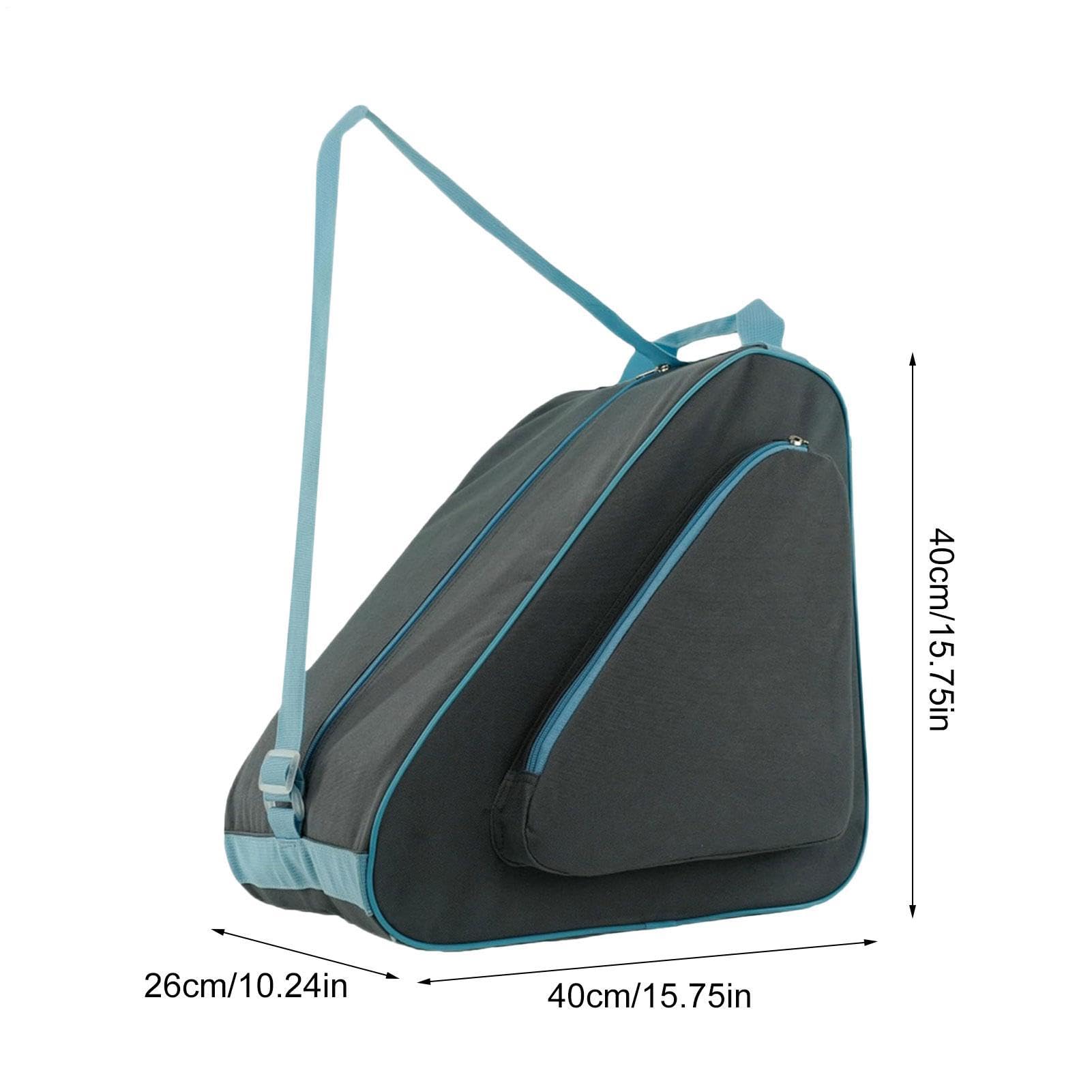 Rollschuh-Tasche – Rucksack mit verstellbaren Trägern, Rollschuh-Taschen für Mädchen, Quad-Stiefel-Pack für Skifahren, Ausrüstung, Reisen, Kinder, Damen, Herren, Jugendliche, Outdoor, Athletik