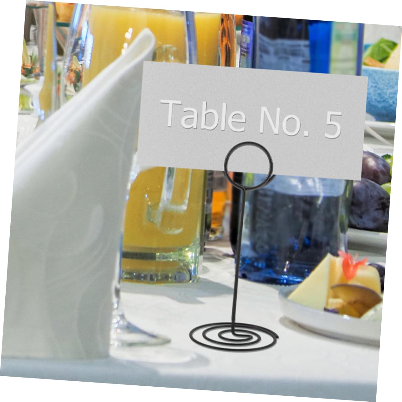 DOITOOL 4 Ensembles Porte Cartes De Table Pour Mariage Support De Table Clips Photo Et Mémo Pour Décorations Et Fêtes 12 Pièces * 4
