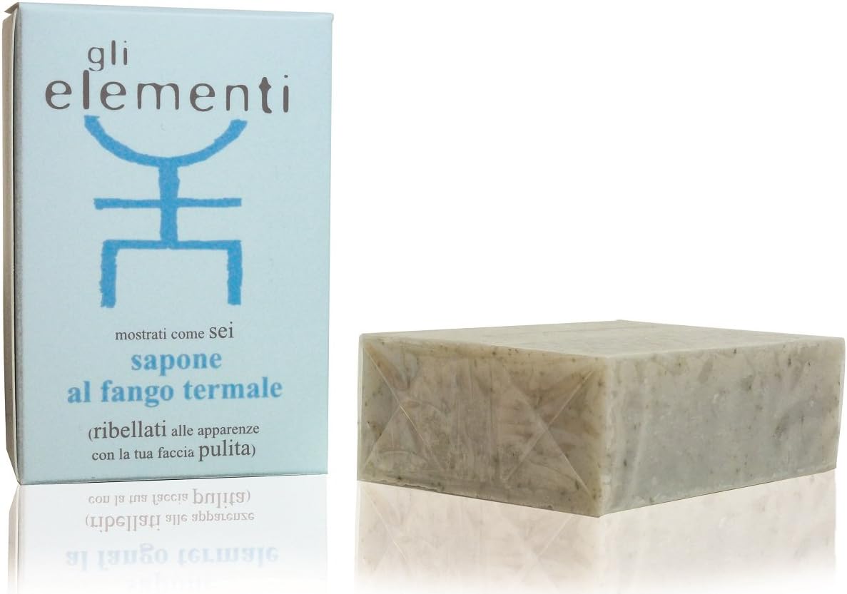 Gli Elementi - Soap with geothermal mud - 100gr