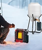 Vista 6 de WADEO Adaptador de recarga de propano con válvula y medidor, llena botellas de 1 lb desde tanque de propano de 20 lb, diseño de codo de 90 grados