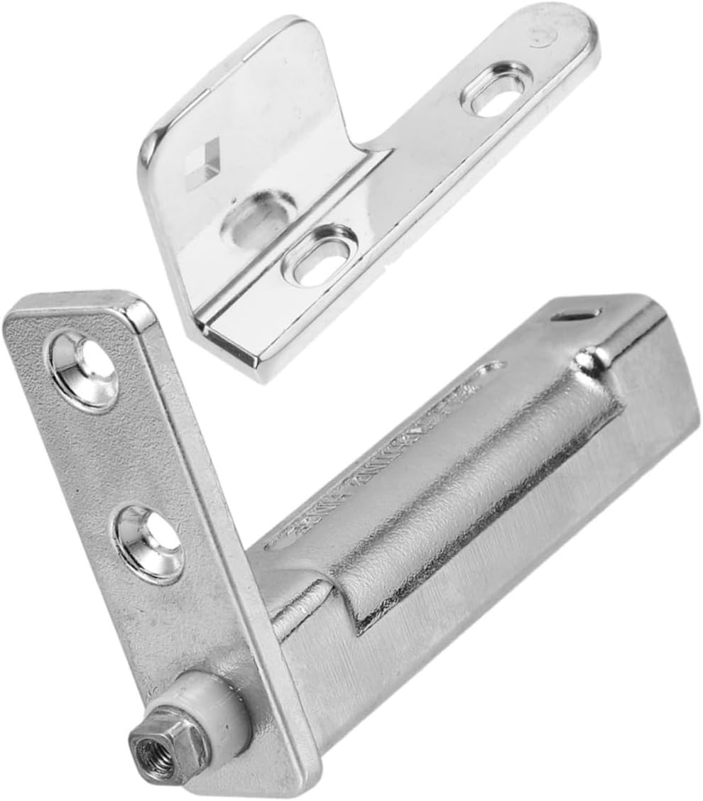 Metal Silver Adjustable Freezer Door Hinge Replacement