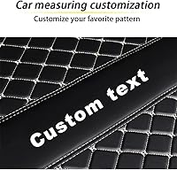 Vista 2 de Forro de maletero personalizado de cuero ARAOUE, alfombrilla protectora impermeable antideslizante, protección para todo tipo de clima